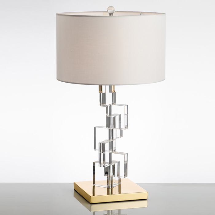 Kristall Tischlampe Modern